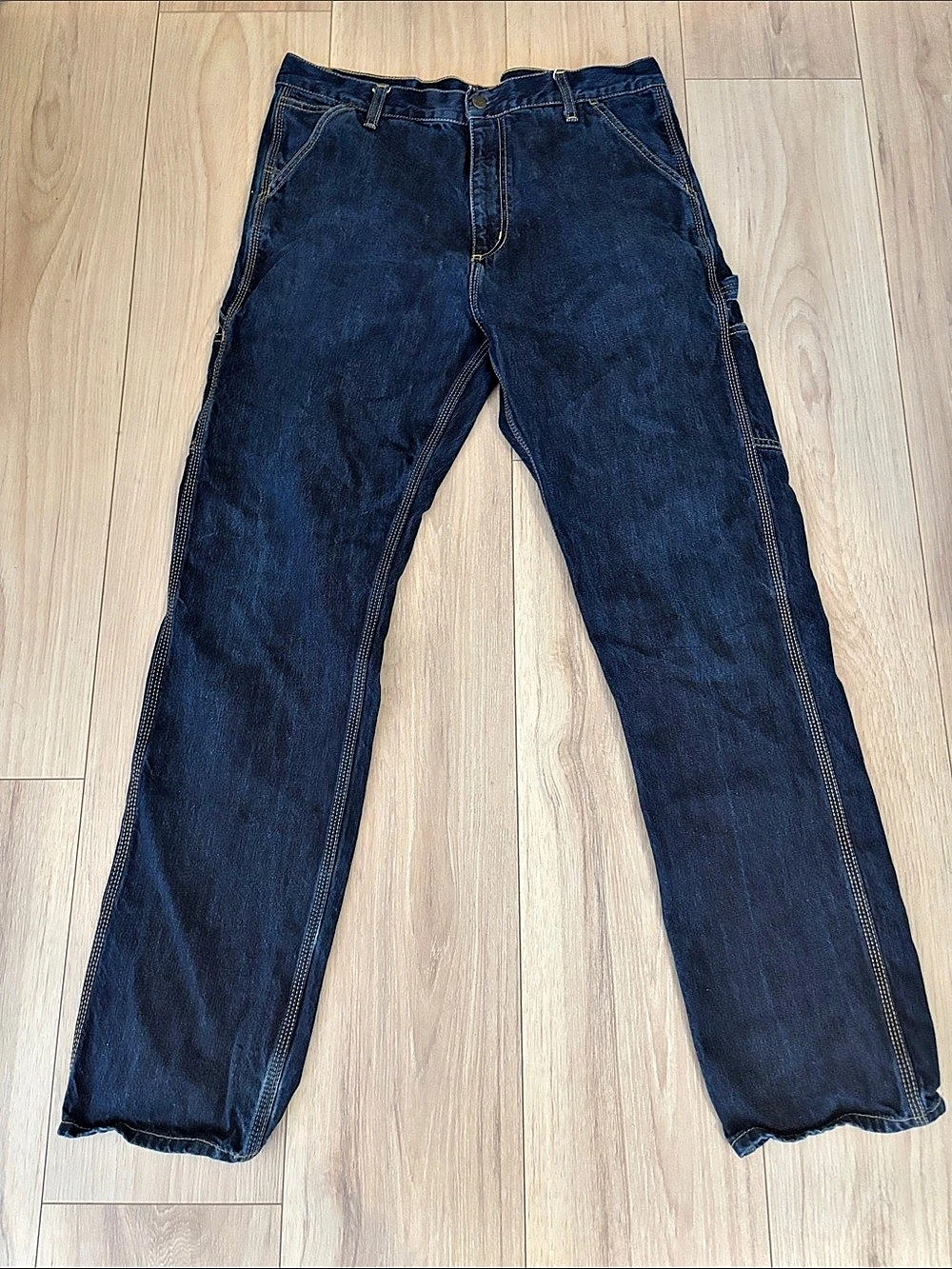 Carhartt Loose Fit Pant Relaxed Fit Jeans Blue Waist 32 x 32
